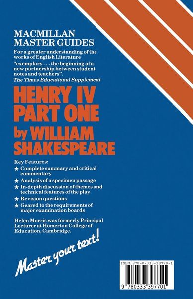 Produktbild: Shakespeare: Henry IV Part I