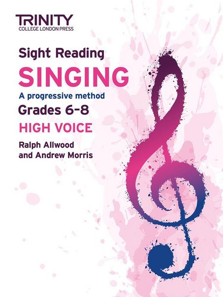 Produktbild: Trinity College London Sight Reading Singing: Grades 6-8 (high voice)