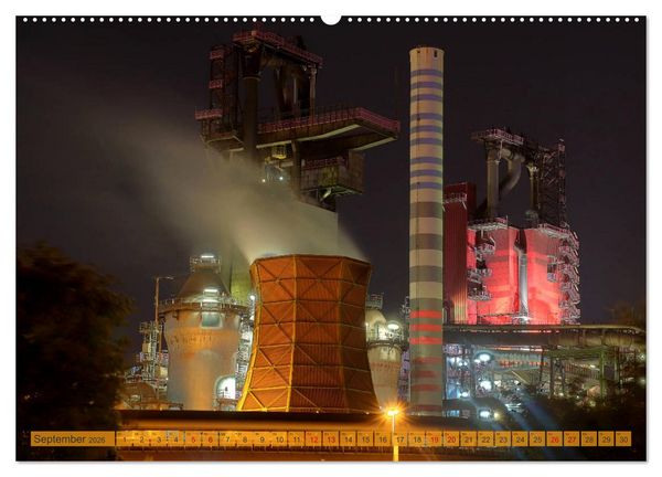 Produktbild: RUHRPOTT LICHTER (hochwertiger Premium Wandkalender 2026 DIN A2 quer), Kunstdruck in Hochglanz