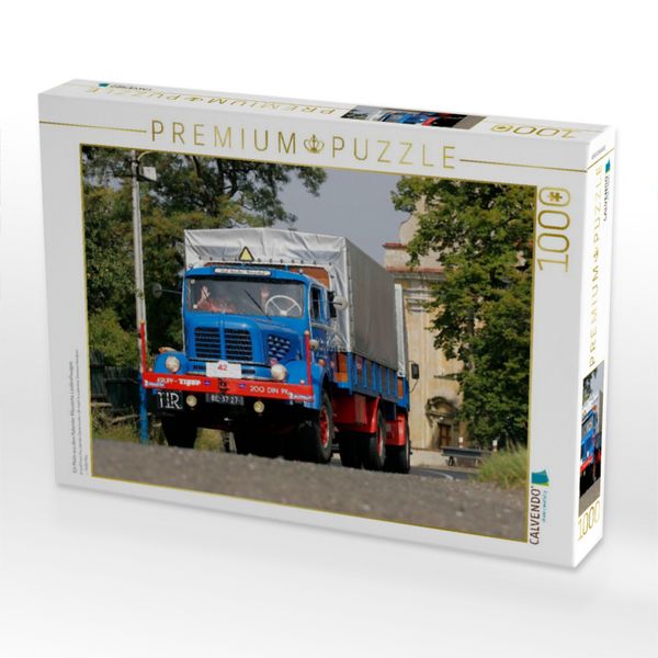 Produktbild: CALVENDO Puzzle Ein Motiv aus dem Kalender Klassische Lastkraftwagen | 1000 Teile Lege-Gr&ouml;&szlig;e 64x48cm Foto-Puzzle f&uuml;r gl&uuml;ckliche Stunden