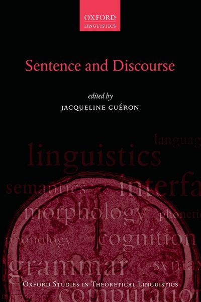 Produktbild: Sentence and Discourse