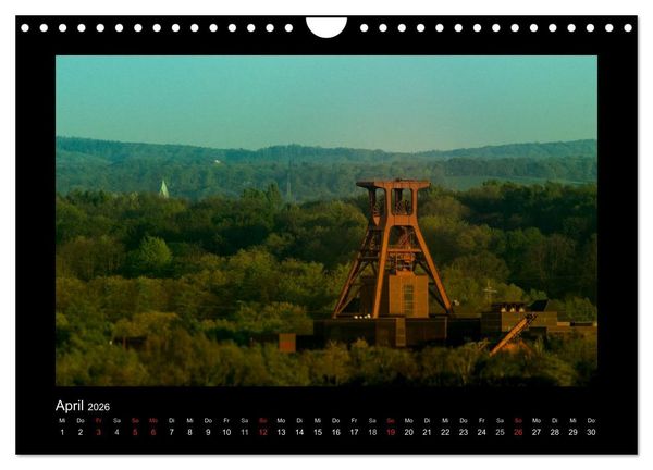 Produktbild: Berge und T&auml;ler im Ruhrgebiet (Wandkalender 2026 DIN A4 quer), CALVENDO Monatskalender
