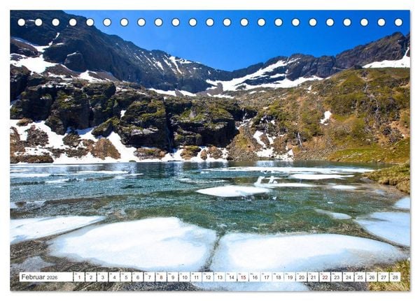 Produktbild: Ennstaler Bergseen in den Schladminger Tauern (Tischkalender 2026 DIN A5 quer), CALVENDO Monatskalender