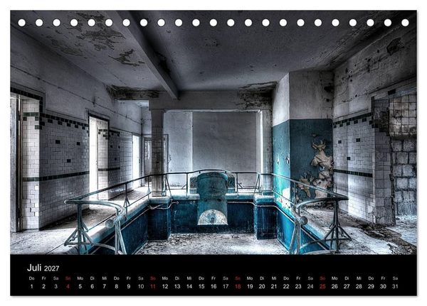 Produktbild: Verlassene Orte - Berlin - Brandenburg (Tischkalender 2027 DIN A5 quer), CALVENDO Monatskalender