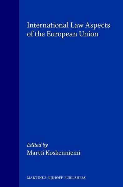 Produktbild: International Law Aspects of the European Union