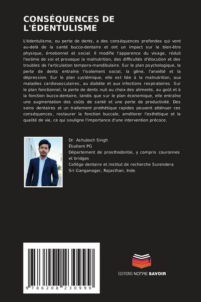 Produktbild: Cons&eacute;quences De L'&eacute;dentulisme