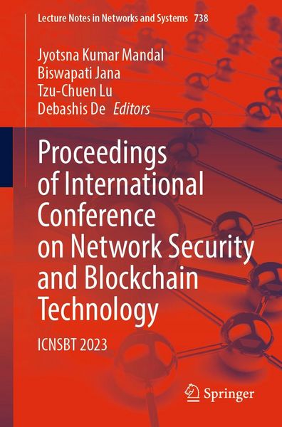 Produktbild: Proceedings of International Conference on Network Security and Blockchain Technology