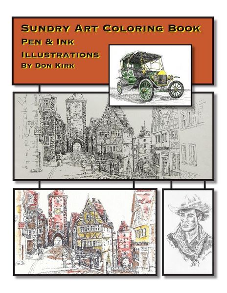 Produktbild: Sundry Art Coloring Book