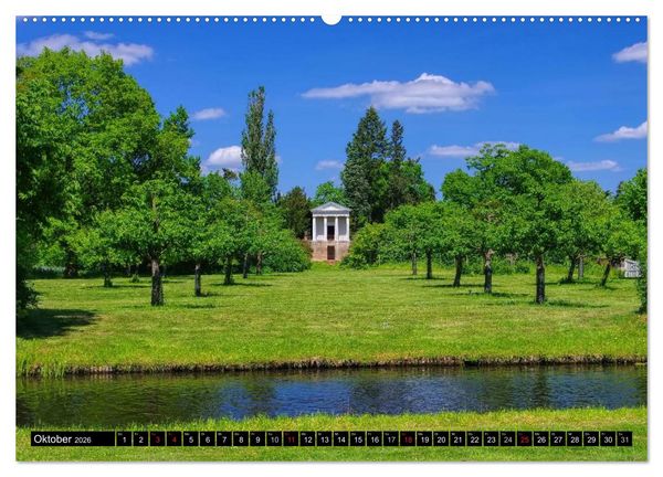 Produktbild: Spaziergang durch den W&ouml;rlitzer Park (Wandkalender 2026 DIN A2 quer), CALVENDO Monatskalender