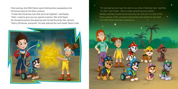 Produktbild: Paw Patrol Dinosaur Christmas Picture book