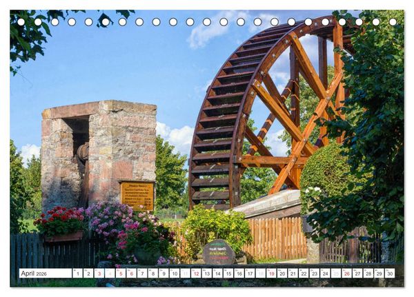Produktbild: Die Wetterau - Landschaft und Kultur (Tischkalender 2026 DIN A5 quer), CALVENDO Monatskalender