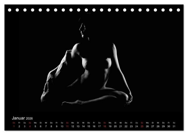 Produktbild: Kunstakt (Tischkalender 2026 DIN A5 quer), CALVENDO Monatskalender