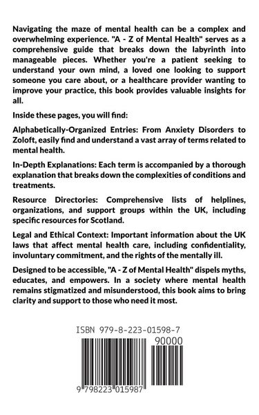Produktbild: A - Z of Mental Health