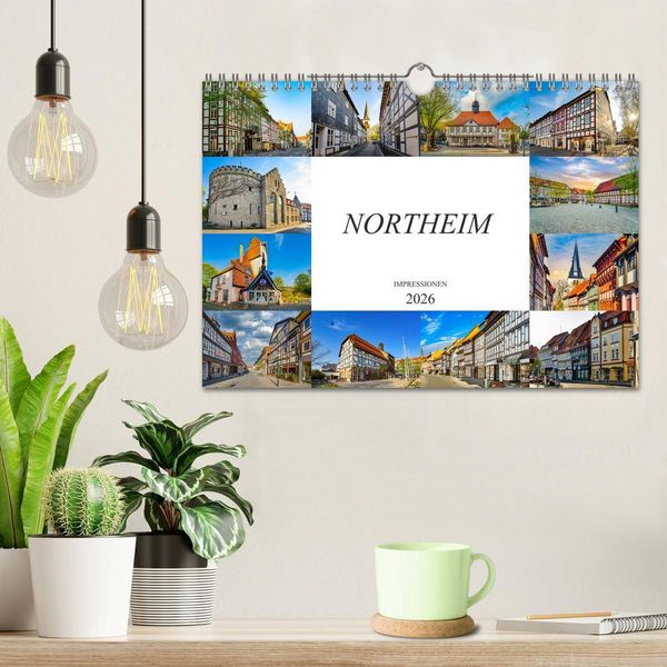 Produktbild: Northeim Impressionen (Wandkalender 2026 DIN A4 quer), CALVENDO Monatskalender