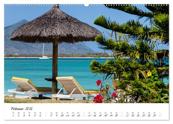 Produktbild: Mauritius - Insel zum Durchatmen (hochwertiger Premium Wandkalender 2026 DIN A2 quer), Kunstdruck in Hochglanz