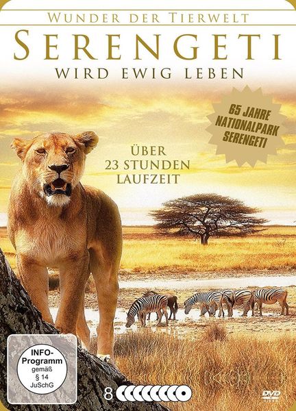 Produktbild: Serengeti wird ewig leben [8 DVDs]