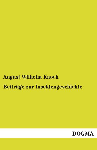 Produktbild: Beitr&auml;ge zur Insektengeschichte