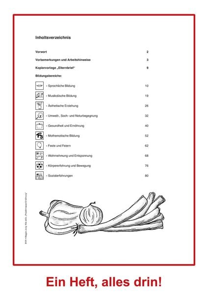 Produktbild: Kita aktiv Projektmappe Ern&auml;hrung