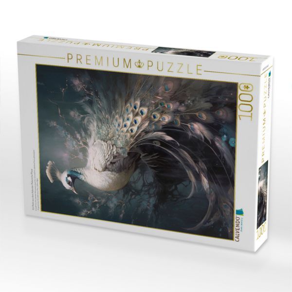 Produktbild: CALVENDO Puzzle Ein Motiv aus dem Kalender Malerische Pfaue | 1000 Teile Lege-Gr&ouml;&szlig;e 64x48cm Foto-Puzzle f&uuml;r gl&uuml;ckliche Stunden