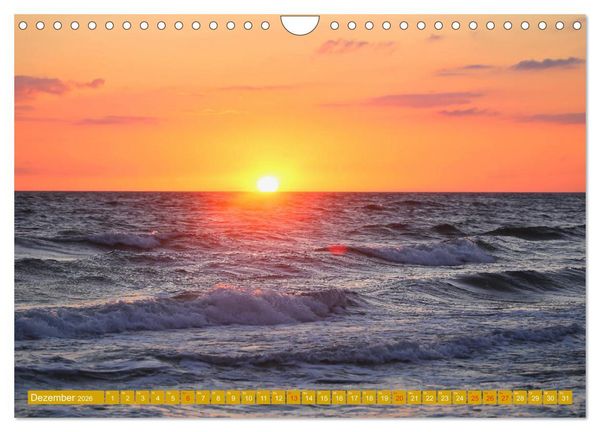 Produktbild: Insel Hiddensee - Stimmungen und Sehns&uuml;chte (Wandkalender 2026 DIN A4 quer), CALVENDO Monatskalender