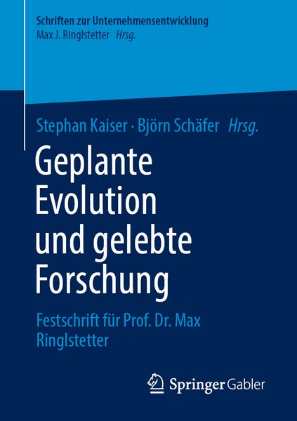 Produktbild: Geplante Evolution und gelebte Forschung