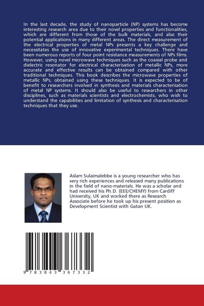 Produktbild: Novel Microwave Techniques for the Characterisation of Nano-Materials