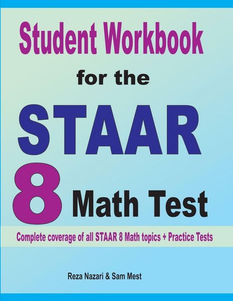 Produktbild: Student Workbook for the STAAR 8 Math Test