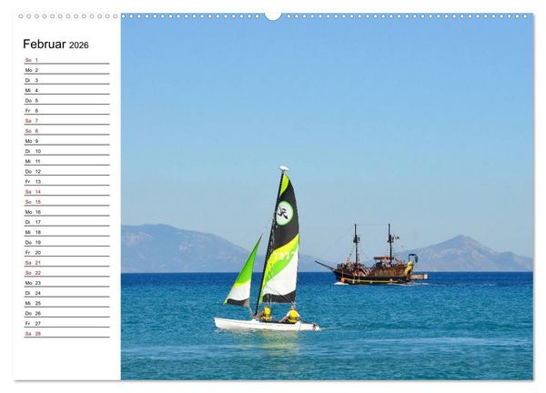 Produktbild: Griechische Insel Kos (Wandkalender 2026 DIN A2 quer), CALVENDO Monatskalender