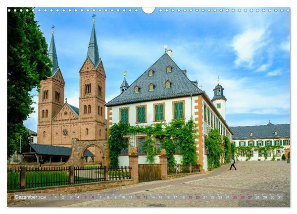 Produktbild: Ein Blick auf Seligenstadt (Wandkalender 2026 DIN A3 quer), CALVENDO Monatskalender