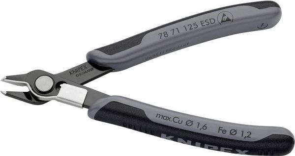 Produktbild: Knipex Super-Knips 78 71 125 ESD ESD Printzange ohne Facette 125mm