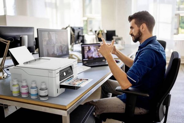 Produktbild: Canon MAXIFY GX3050 Multifunktionsdrucker Tintenstrahl Farbe A4 Drucker, Scanner, Kopierer Duplex, Tintentank-System, WLAN