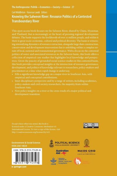 Produktbild: Knowing the Salween River: Resource Politics of a Contested Transboundary River