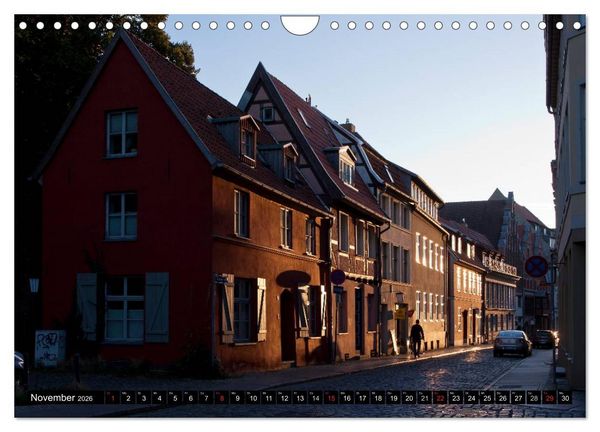 Produktbild: Stralsund F&Uuml;R NACHTSCHW&Auml;RMER (Wandkalender 2026 DIN A4 quer), CALVENDO Monatskalender