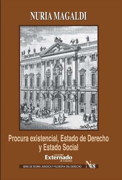 Produktbild: Procura existencial, estado de derecho y estado social Ernst Forsthoff y la Crisis de Weimar