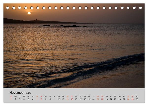 Produktbild: Boa Vista - Perle der Kapverden (Tischkalender 2026 DIN A5 quer), CALVENDO Monatskalender
