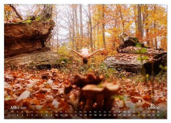 Produktbild: YOGA - naturverbunden (Wandkalender 2027 DIN A2 quer), CALVENDO Monatskalender