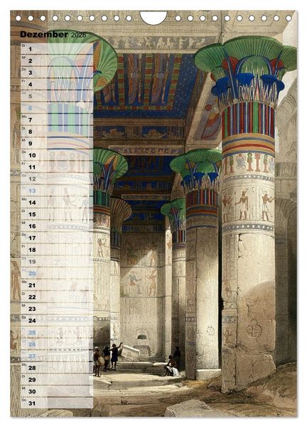 Produktbild: &Auml;gyptens Tempel (Wandkalender 2026 DIN A4 hoch), CALVENDO Monatskalender