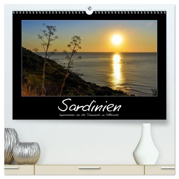 Produktbild: Die Trauminsel Sardinien (hochwertiger Premium Wandkalender 2026 DIN A2 quer), Kunstdruck in Hochglanz