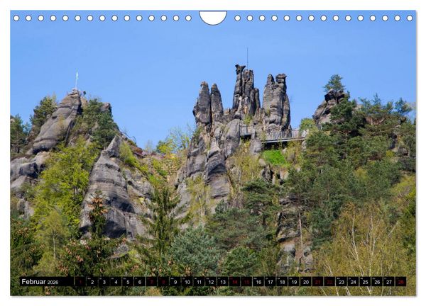 Produktbild: Das Zittauer Gebirge - (Wandkalender 2026 DIN A4 quer), CALVENDO Monatskalender