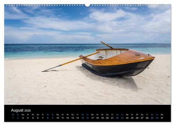 Produktbild: Philippinen Foto Wandkalender 2026 (Wandkalender 2026 DIN A2 quer), CALVENDO Monatskalender