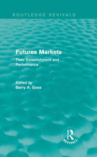 Produktbild: Futures Markets (Routledge Revivals)