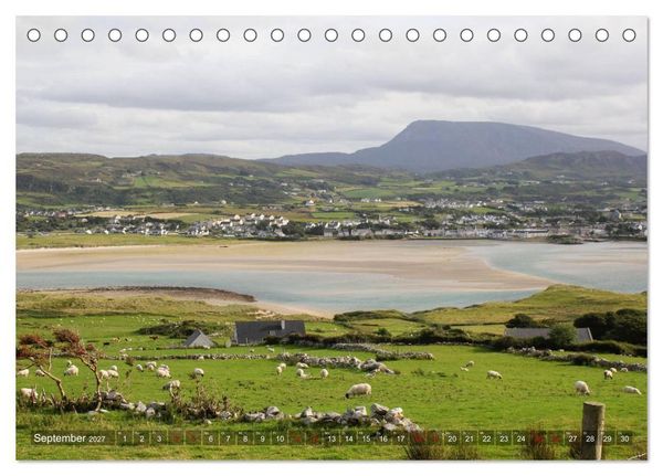 Produktbild: Irland 2027 - Die sch&ouml;nsten Reiseziele (Tischkalender 2027 DIN A5 quer), CALVENDO Monatskalender