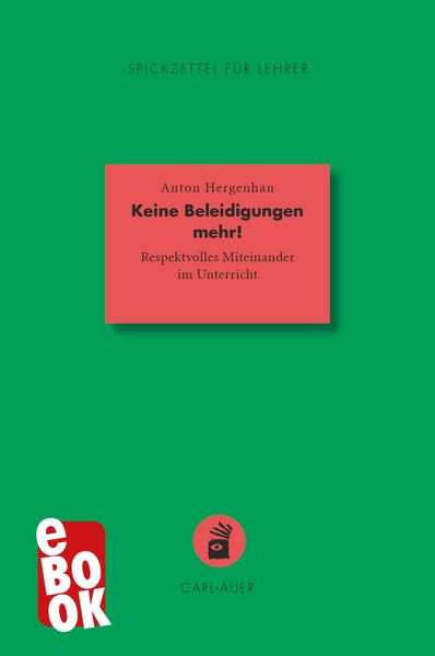 Produktbild: Keine Beleidigungen mehr!
