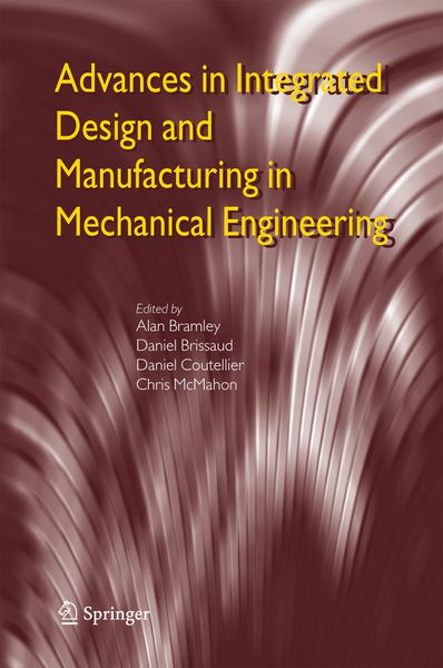 Produktbild: Advances in Integrated Design and Manufacturing in Mechanical Engineering