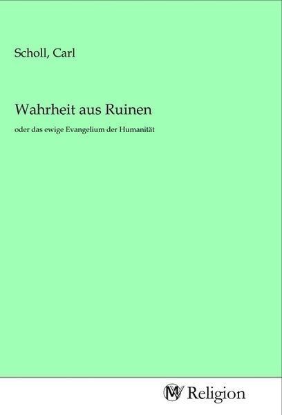 Produktbild: Wahrheit aus Ruinen