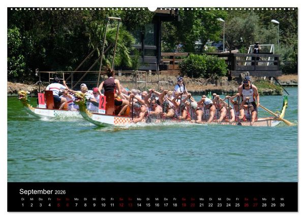 Produktbild: Drachenboot - MissionRome (Wandkalender 2026 DIN A2 quer), CALVENDO Monatskalender
