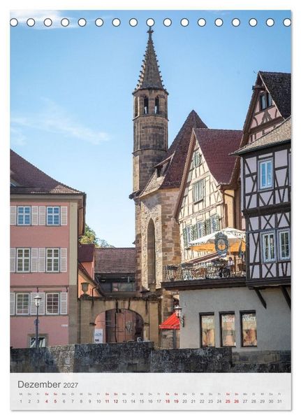 Produktbild: Schw&auml;bisch Hall am Kocher (Tischkalender 2027 DIN A5 hoch), CALVENDO Monatskalender