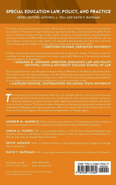 Produktbild: Essentials of Special Education Advocacy