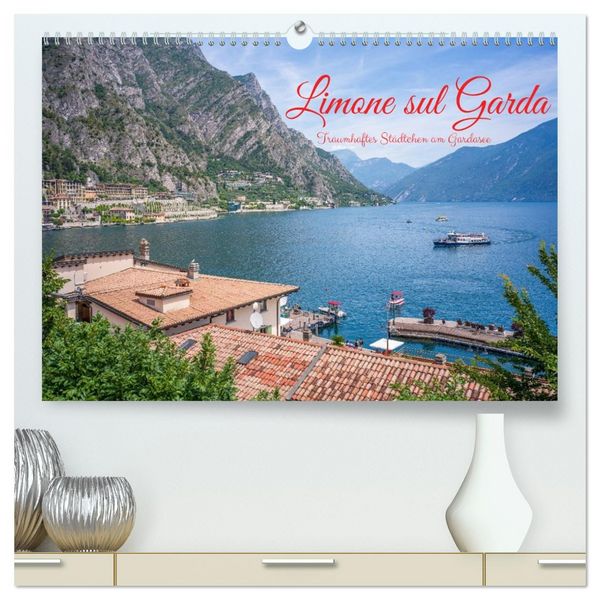 Produktbild: Limone sul Garda - Traumhaftes St&auml;dtchen am Gardasee (hochwertiger Premium Wandkalender 2026 DIN A2 quer), Kunstdruck in Hochglanz