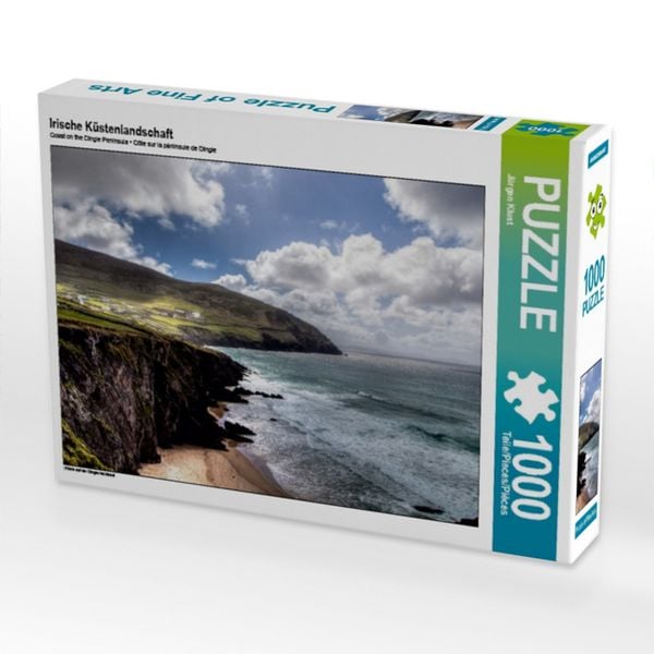 CALVENDO Puzzle Irische Küstenlandschaft | 1000 Teile Lege-Größe 64x48cm Foto-Puzzle für glückliche Stunden